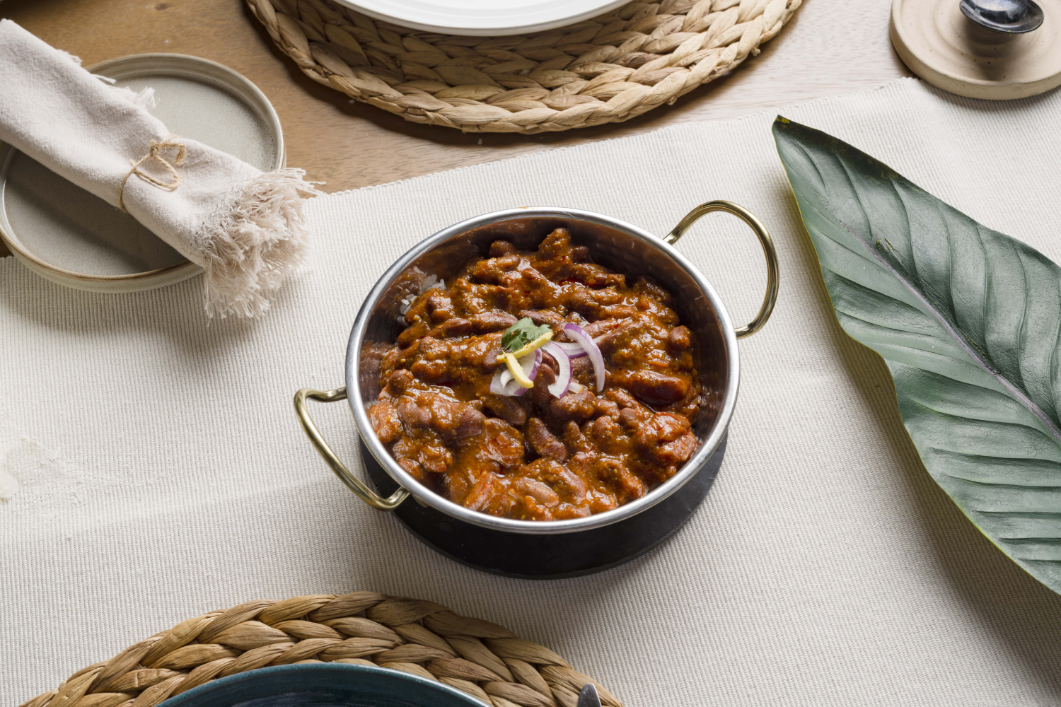 DECADENT, MAJESTIC RED BEAN CURRY